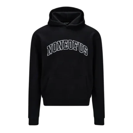 Black NOFS FUGAZI Pullover Hoodie