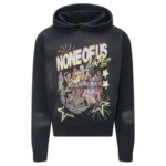 Black NOFS Vintage Hoodie