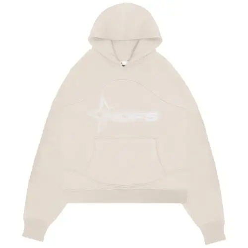 Creme-NOFS-Hoodie-NOfs-Noneofus Noneofus Creme NOFS Hoodie