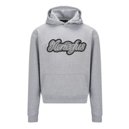 Grey NOFS Patch Pullover Hoodie
