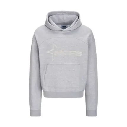 Grey Nofs Tone in Tone Hoodie