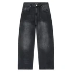Black NOFS Washed Denim Jean
