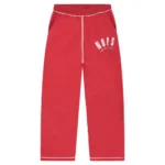 Exclusive Red Noneofus X Trapstar Sweatpants
