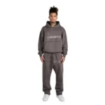 Tone in Tone Dark Grey Noneofus Tracksuit